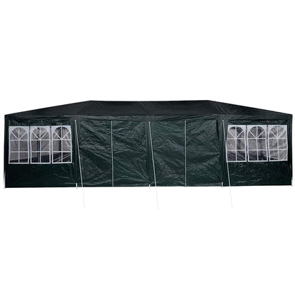 Party-Zelt Grün, Weiß 800 x 400 x 266 cm Polyester, Stahl