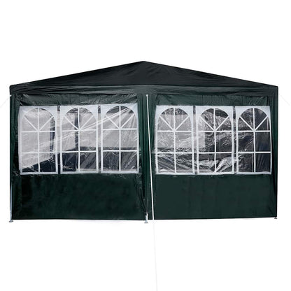 Party-Zelt Grün, Weiß 800 x 400 x 266 cm Polyester, Stahl