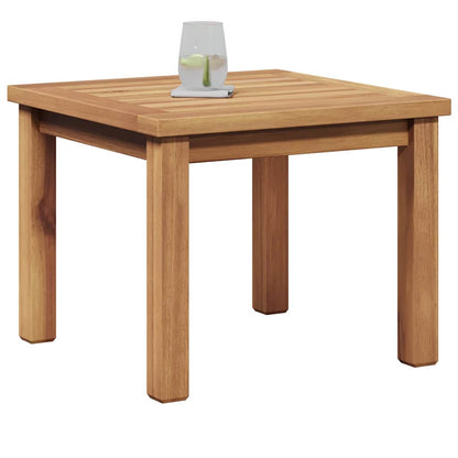 Couchtisch Braun 45 x 45 x 36 cm Teak-Massivholz