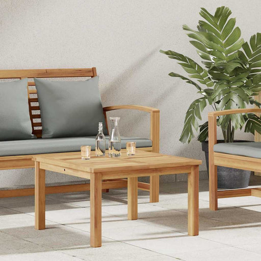 Couchtisch Braun 60 x 60 x 36 cm Teak-Massivholz