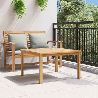 Couchtisch Braun 85 x 85 x 45 cm Teak-Massivholz