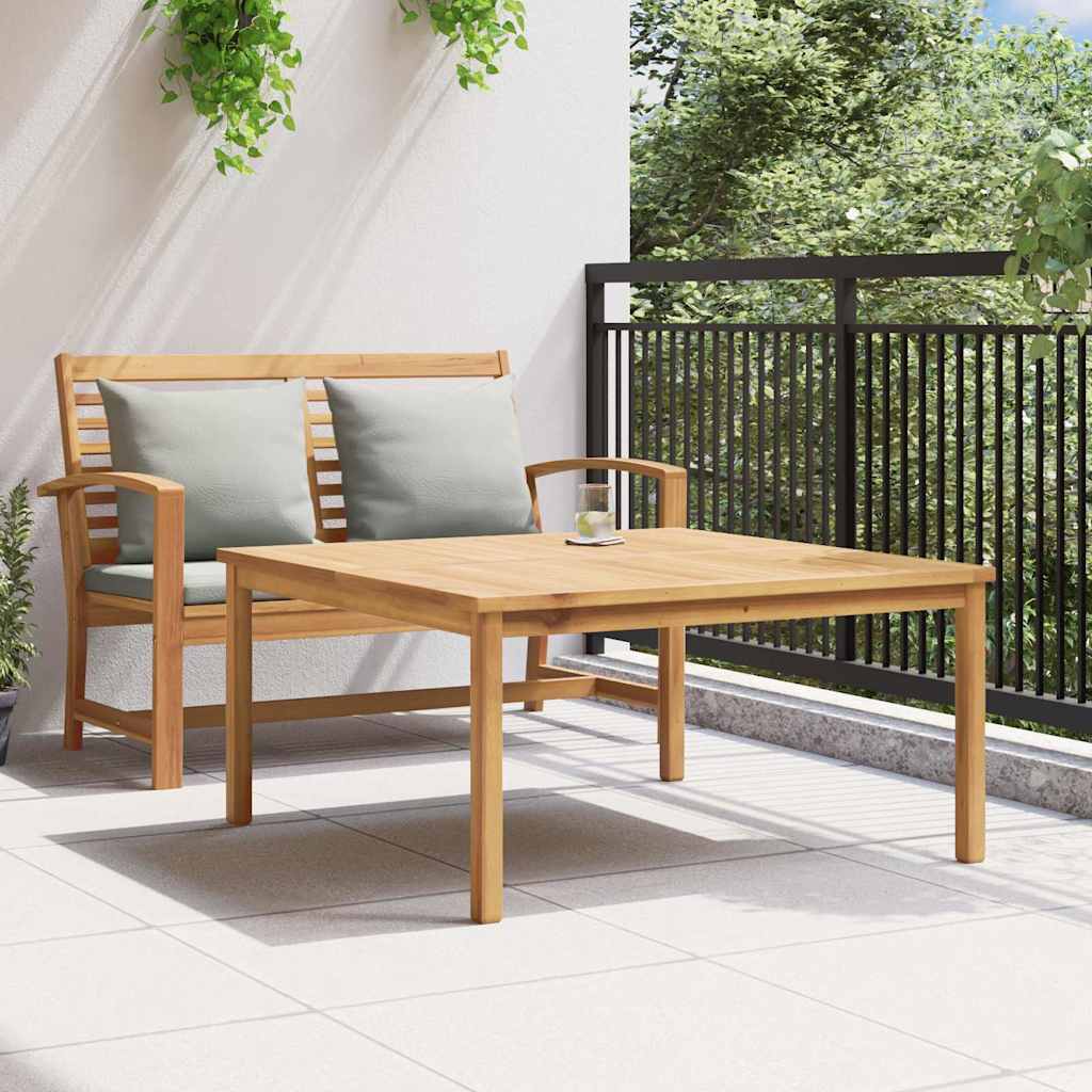 Couchtisch Braun 110 x 110 x 45 cm Teak-Massivholz