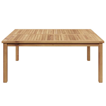 Couchtisch Braun 110 x 110 x 45 cm Teak-Massivholz