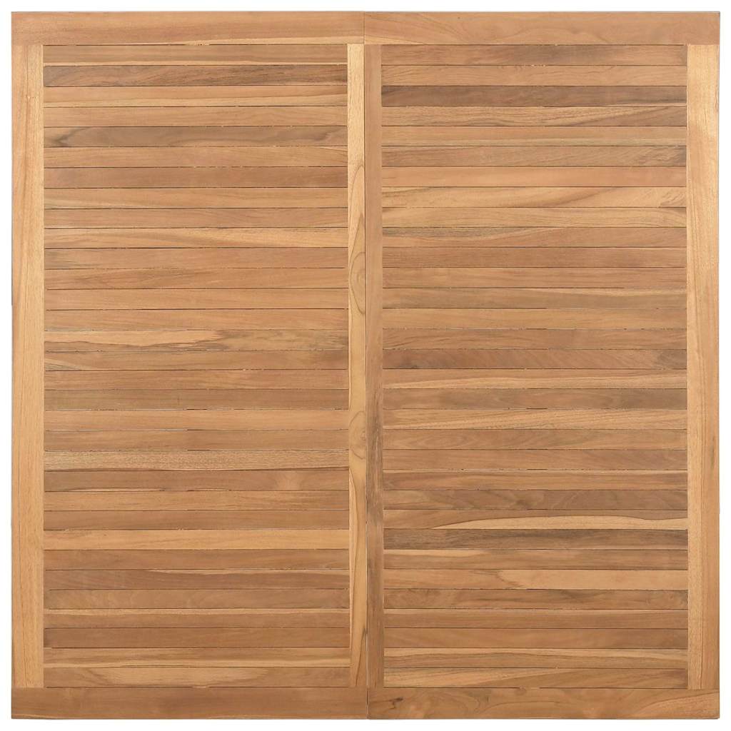 Couchtisch Braun 110 x 110 x 45 cm Teak-Massivholz