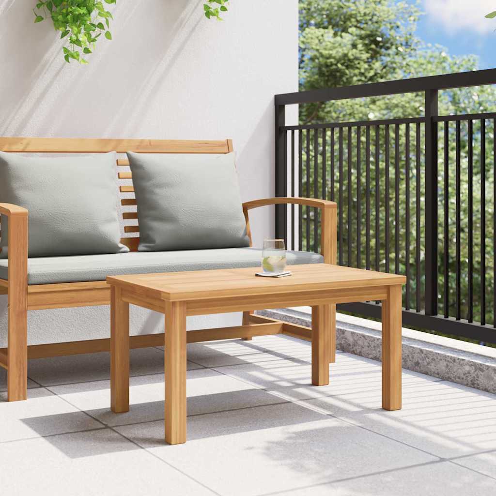 Couchtisch Braun 70 x 40 x 36 cm Teak-Massivholz