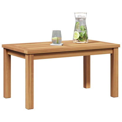 Couchtisch Braun 70 x 40 x 36 cm Teak-Massivholz