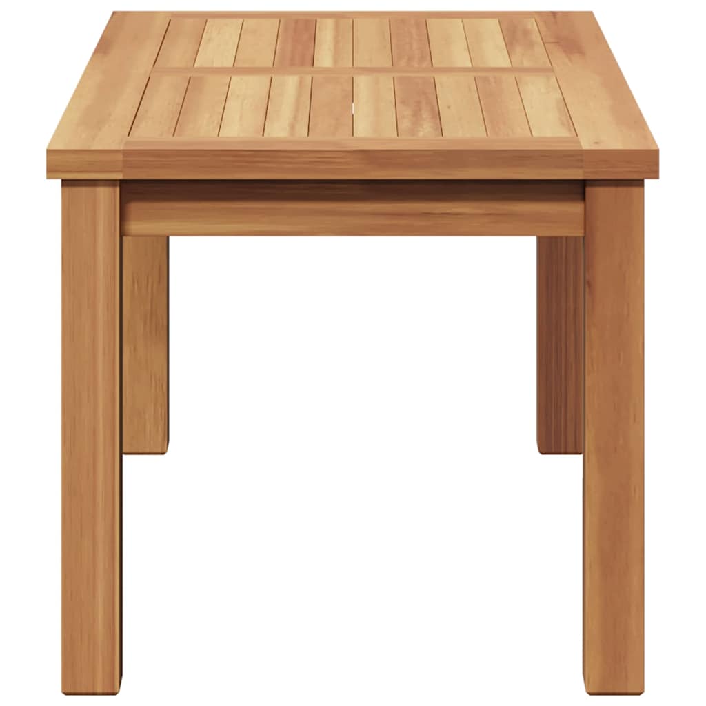 Couchtisch Braun 70 x 40 x 36 cm Teak-Massivholz