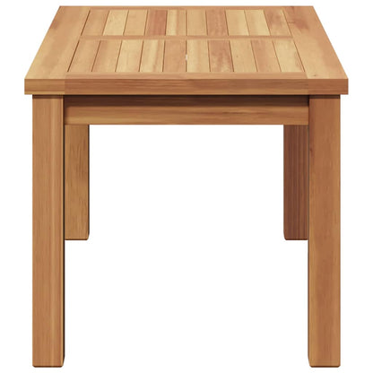 Couchtisch Braun 70 x 40 x 36 cm Teak-Massivholz