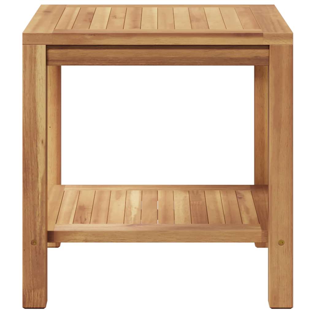 Couchtisch Braun 45 x 45 x 45 cm Teak-Massivholz