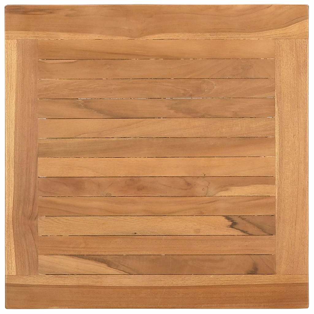 Couchtisch Braun 45 x 45 x 45 cm Teak-Massivholz