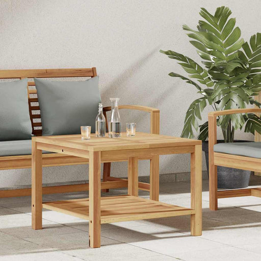 Couchtisch Braun 60 x 60 x 45 cm Teak-Massivholz
