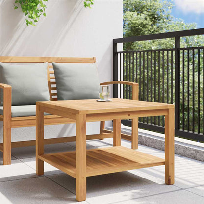 Couchtisch Braun 60 x 60 x 45 cm Teak-Massivholz