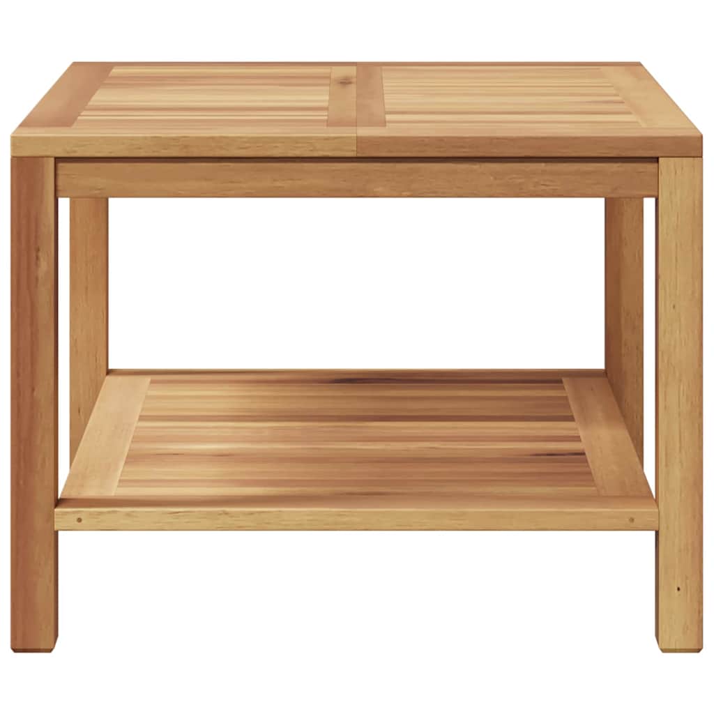 Couchtisch Braun 60 x 60 x 45 cm Teak-Massivholz