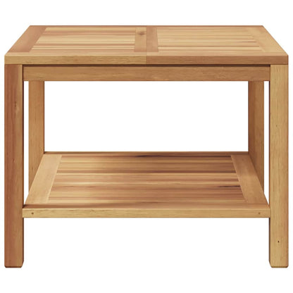 Couchtisch Braun 60 x 60 x 45 cm Teak-Massivholz