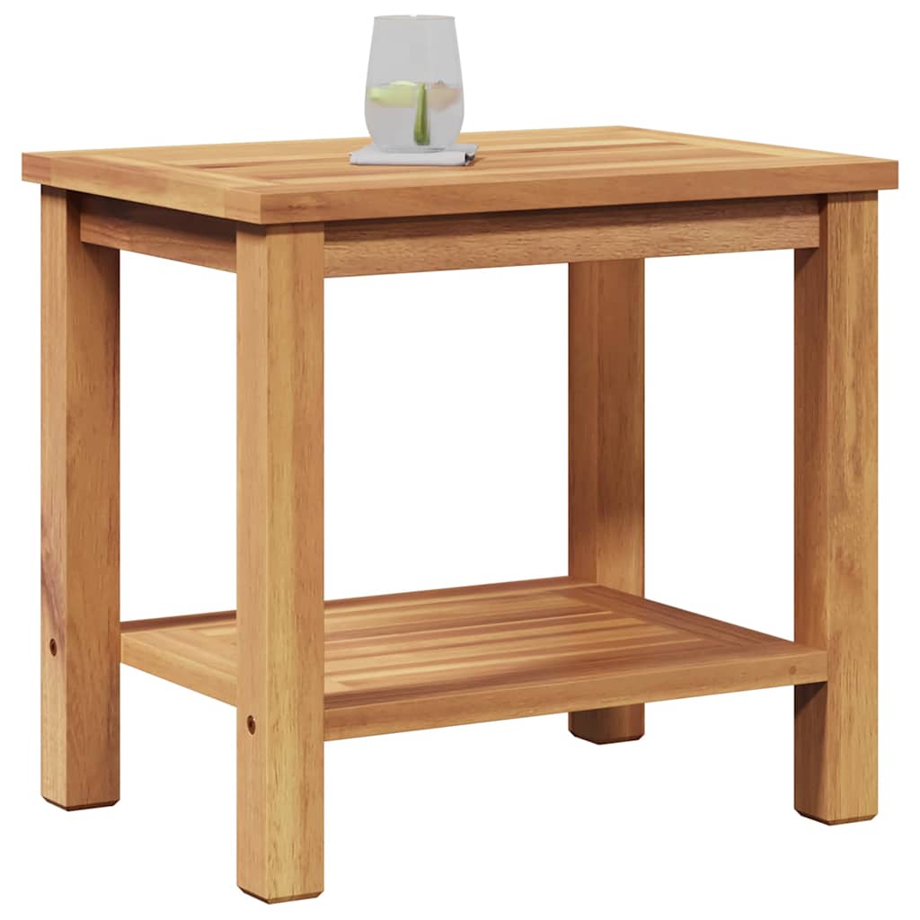 Couchtisch Braun 50 x 35 x 45 cm Teak-Massivholz