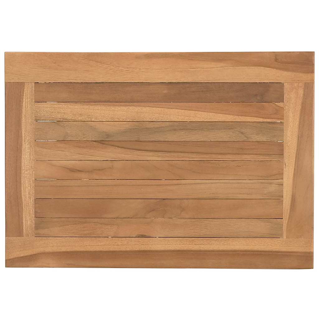 Couchtisch Braun 50 x 35 x 45 cm Teak-Massivholz