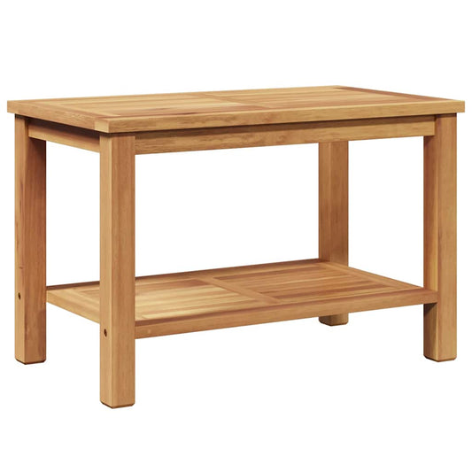 Couchtisch Braun 70 x 40 x 45 cm Teak-Massivholz