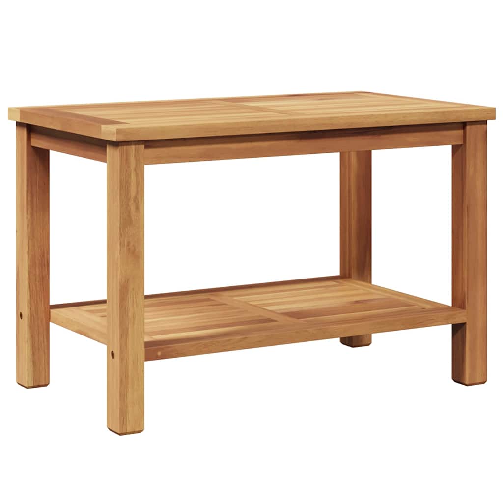 Couchtisch Braun 70 x 40 x 45 cm Teak-Massivholz