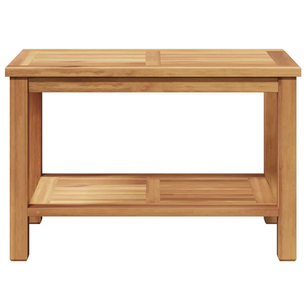 Couchtisch Braun 70 x 40 x 45 cm Teak-Massivholz