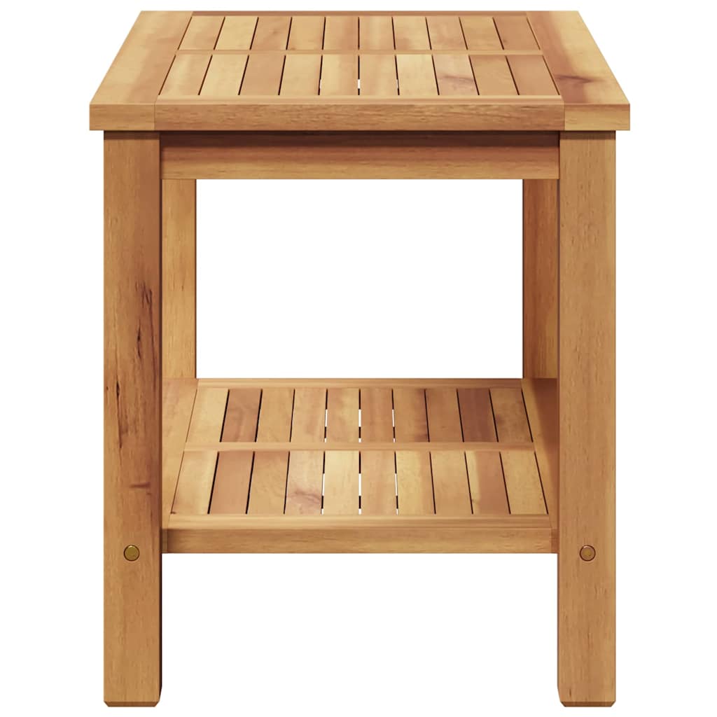 Couchtisch Braun 70 x 40 x 45 cm Teak-Massivholz