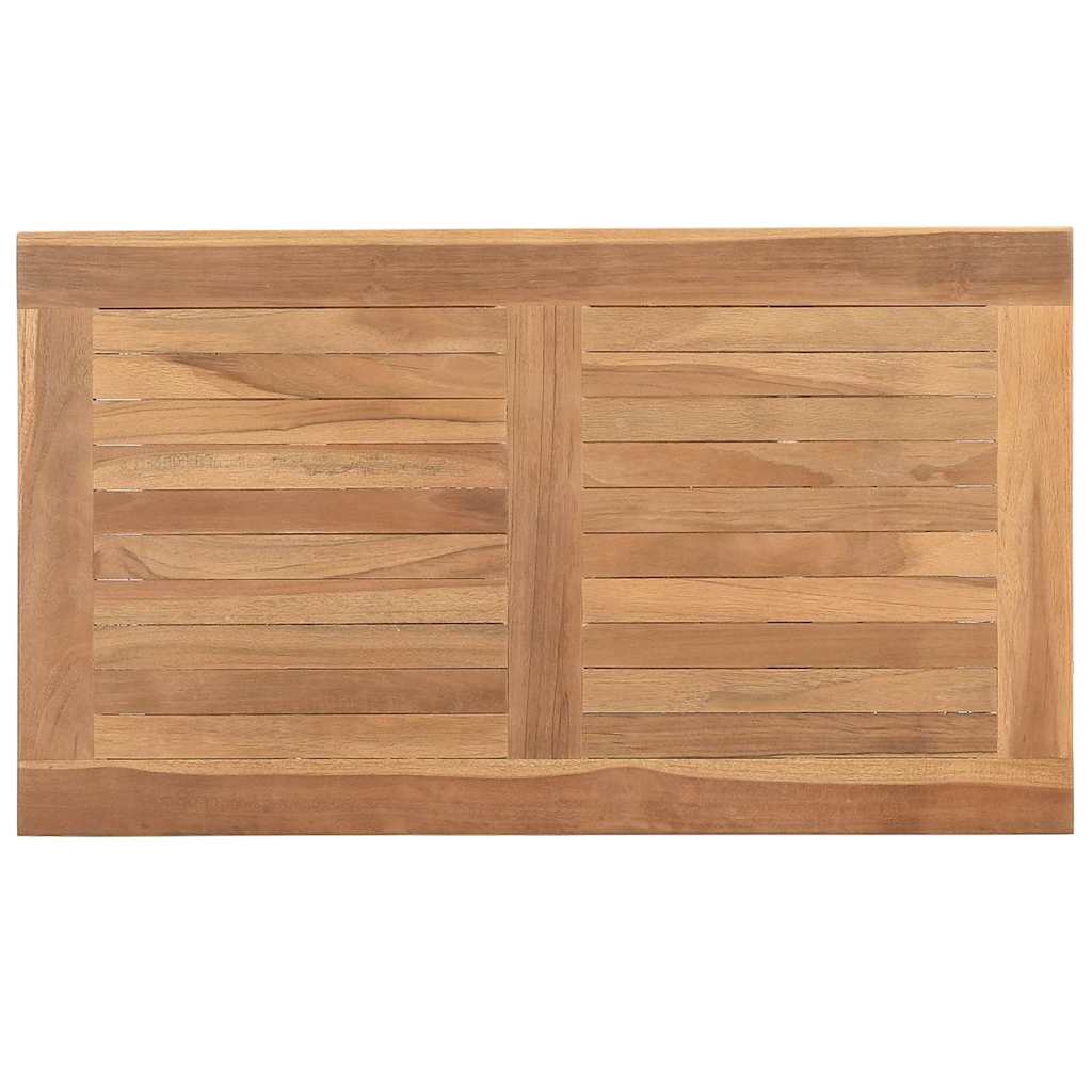 Couchtisch Braun 70 x 40 x 45 cm Teak-Massivholz