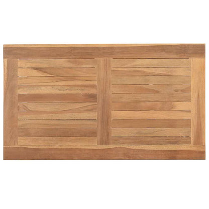 Couchtisch Braun 70 x 40 x 45 cm Teak-Massivholz