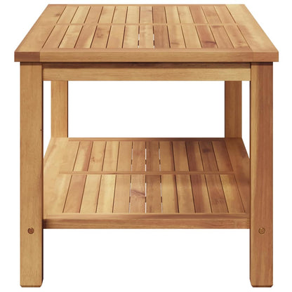 Couchtisch Braun 90 x 50 x 45 cm Teak-Massivholz