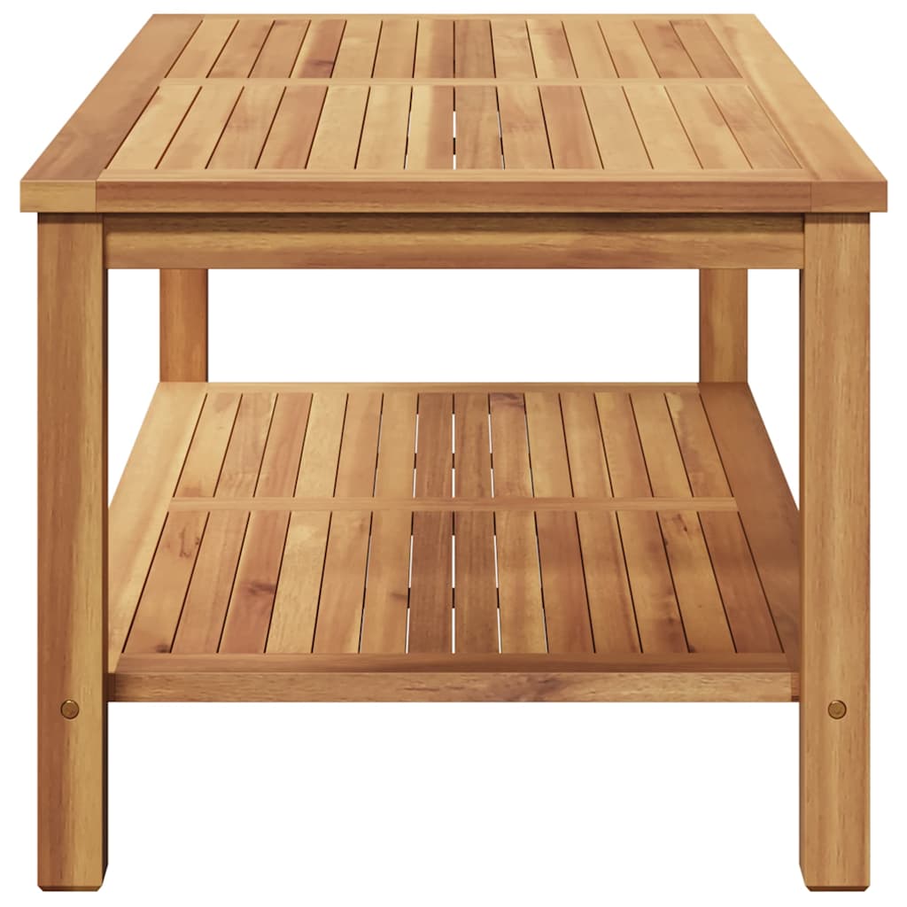 Couchtisch Braun 110 x 55 x 45 cm Teak-Massivholz