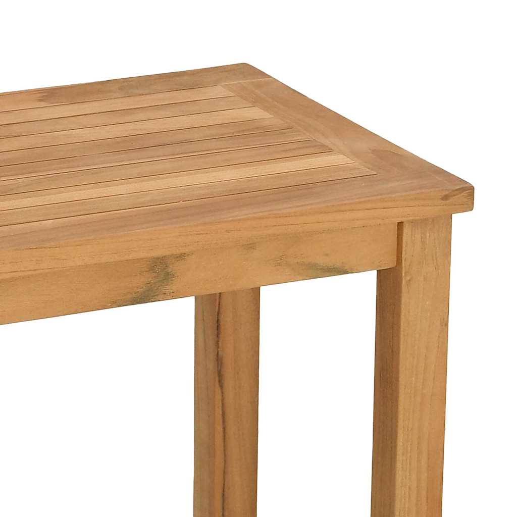 Couchtisch mit Speicher Braun 85 x 35 x 75 cm Teak-Massivholz