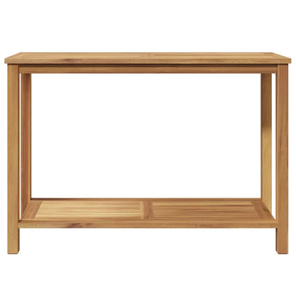 Couchtisch mit Speicher Braun 110 x 40 x 45 cm Teak-Massivholz