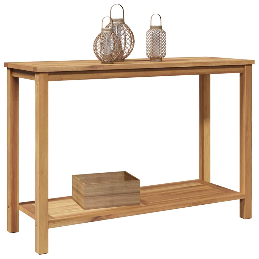 Couchtisch mit Speicher Braun 110 x 40 x 45 cm Teak-Massivholz