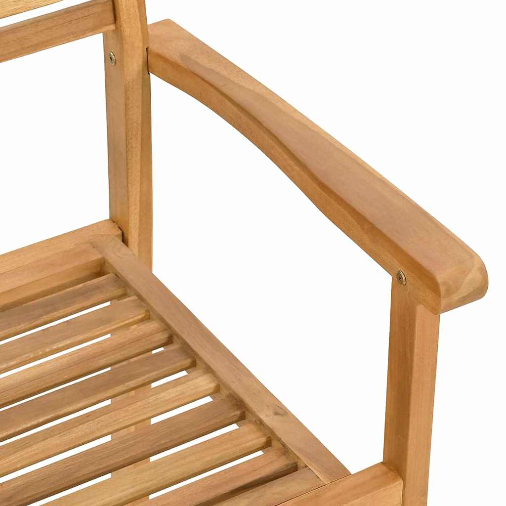 Garten Stapelstühle 4 pcs Braun 55.5 x 55.5 x 90 cm