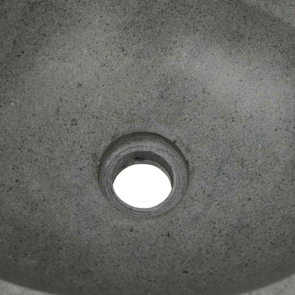 Basin Hellgrau (38-45) x (30-35) x 15 cm Flussstein