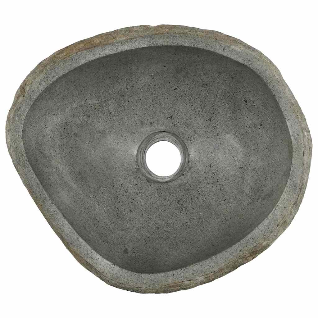 Basin Hellgrau (38-45) x (30-35) x 15 cm Flussstein