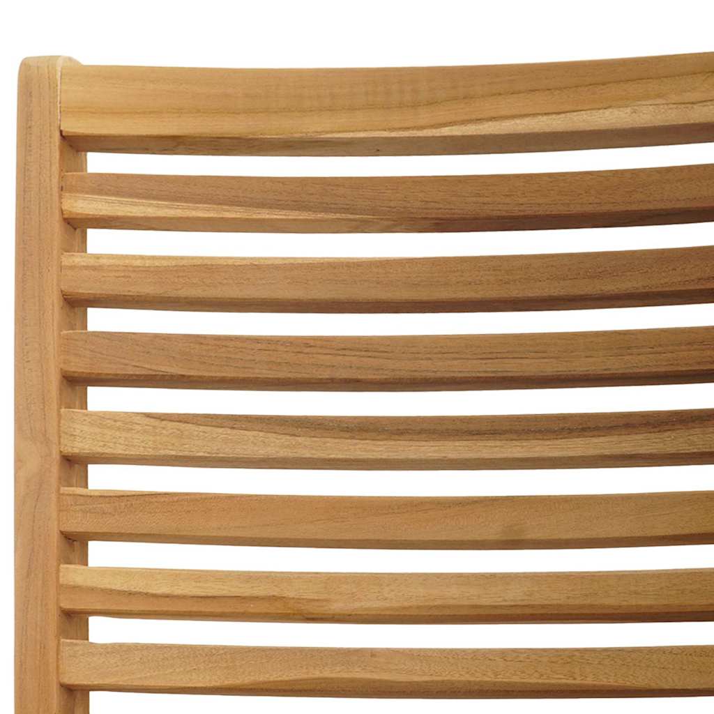 Gartenstühle Falten Braun 52 x 64,5 x 108 cm Massivholz Akazie
