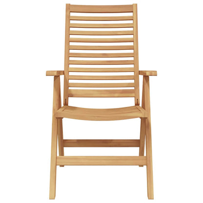 Gartenstühle Falten Braun 52 x 64,5 x 108 cm Massivholz Akazie
