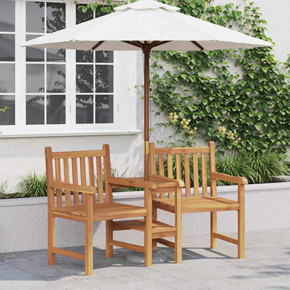Outdoor-Stühle Braun 152 x 63 x 89 cm Teak-Massivholz