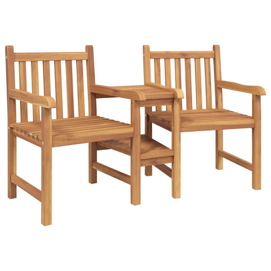 Outdoor-Stühle Braun 152 x 63 x 89 cm Teak-Massivholz