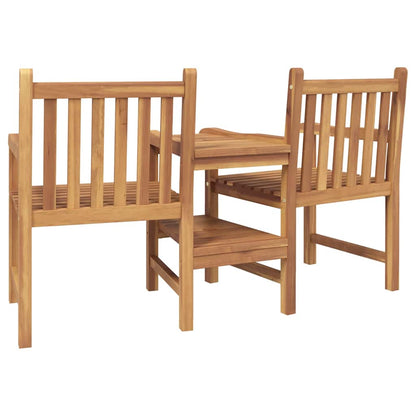 Outdoor-Stühle Braun 152 x 63 x 89 cm Teak-Massivholz