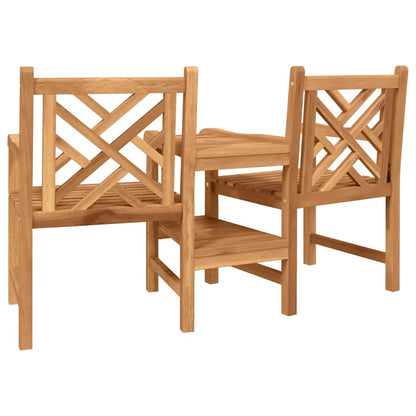 Outdoor-Stühle Braun 152 x 63 x 89 cm Teak-Massivholz