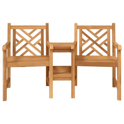 Outdoor-Stühle Braun 152 x 63 x 89 cm Teak-Massivholz