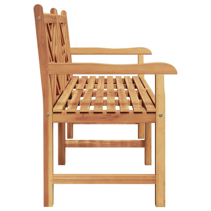 Gartenbank Braun 150 x 60 x 90 cm Teak-Massivholz