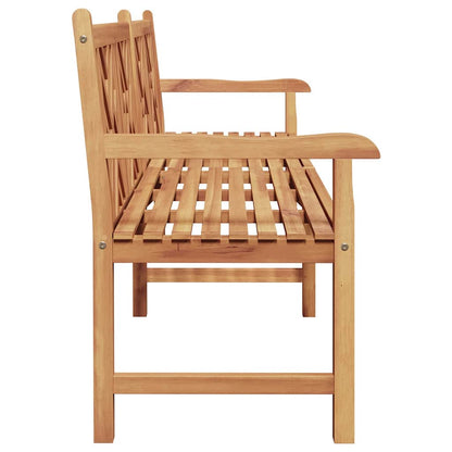Gartenbank Braun 228 x 60 x 90 cm Teak-Massivholz