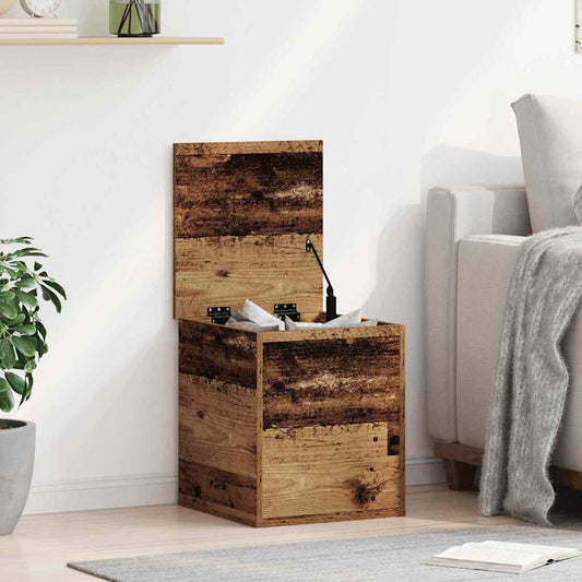 Aufbewahrungsbox Altholz 40 x 42 x 46 cm Holzwerkstoff