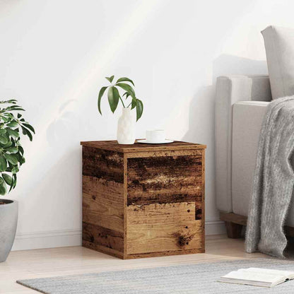Aufbewahrungsbox Altholz 40 x 42 x 46 cm Holzwerkstoff
