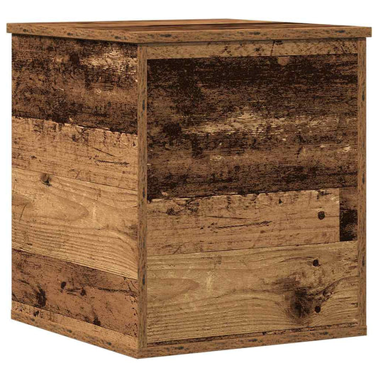 Aufbewahrungsbox Altholz 40 x 42 x 46 cm Holzwerkstoff