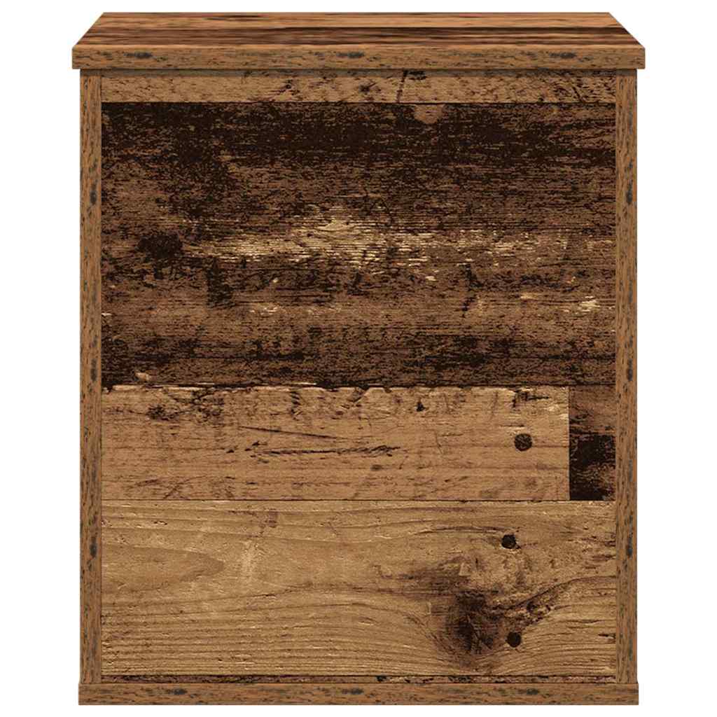 Aufbewahrungsbox Altholz 40 x 42 x 46 cm Holzwerkstoff