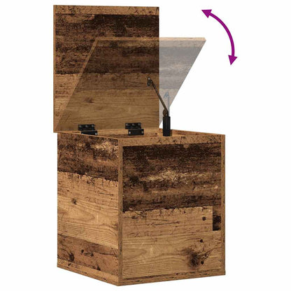 Aufbewahrungsbox Altholz 40 x 42 x 46 cm Holzwerkstoff