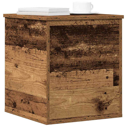 Aufbewahrungsbox Altholz 40 x 42 x 46 cm Holzwerkstoff