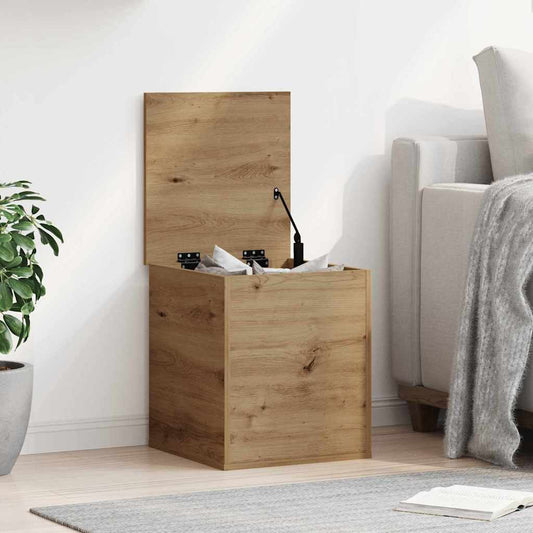 Aufbewahrungsbox Eiche handwerklich 40 x 42 x 46 cm
